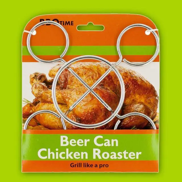 Alt view image 3 of 7 - Beer Can Chicken Roaster