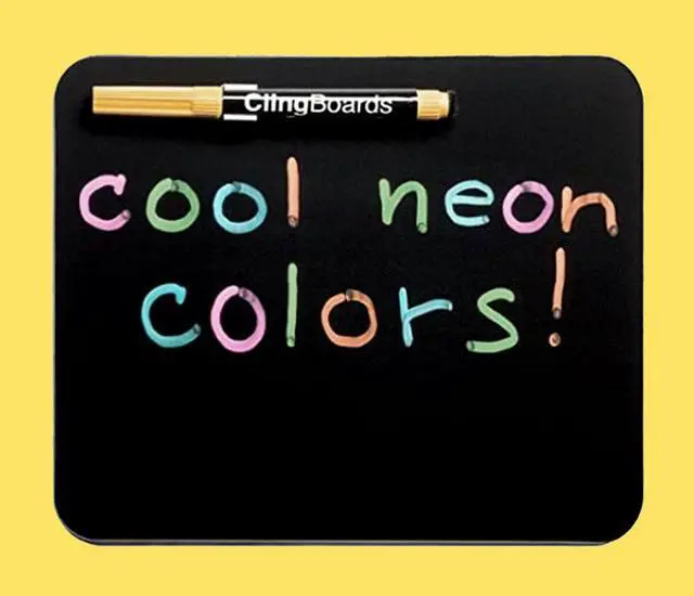 Alt view image 3 of 7 - Clingboard Blackboard- Small/Medium- Black