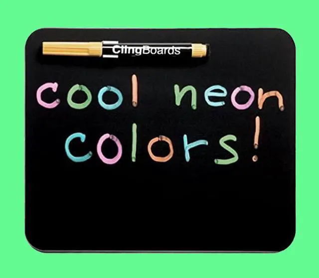 Alt view image 4 of 7 - Clingboard Blackboard- Small/Medium- Black