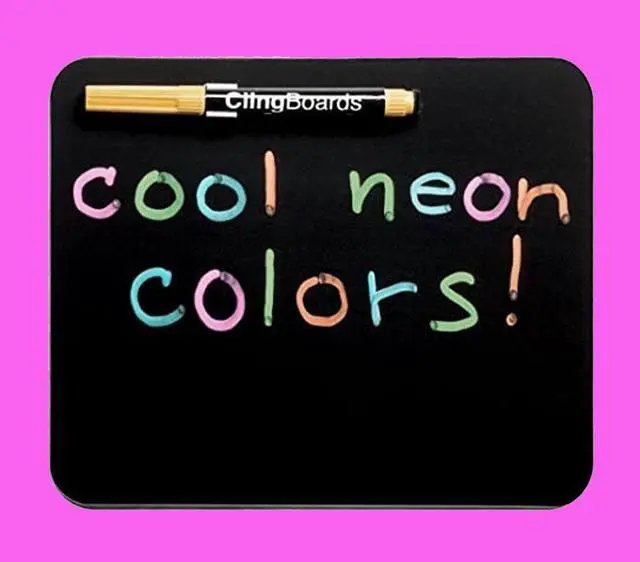 Alt view image 5 of 7 - Clingboard Blackboard- Small/Medium- Black
