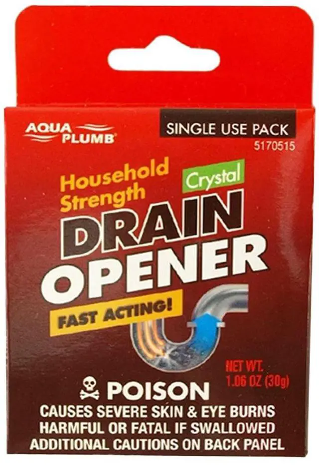Alt view image 3 of 5 - Household Strength Crystal Drain Opener
