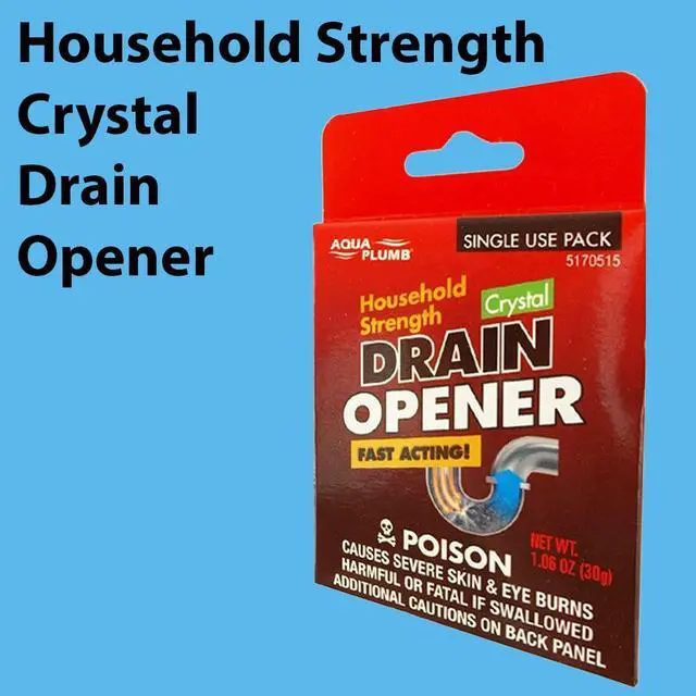 Alt view image 4 of 5 - Household Strength Crystal Drain Opener