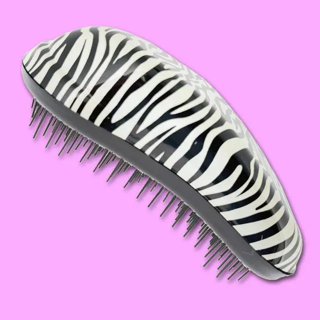 Alt view image 6 of 6 - Detangler Hair Detangler- Zebra Pattern