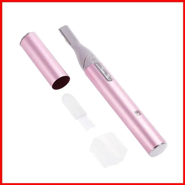 Alt view image 4 of 6 - Eyebrow Scissors Shaping Mini Trimmer. Pink