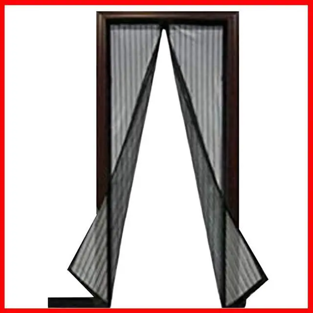 Alt view image 5 of 7 - Magnet Mesh Door for Single, Sliding, and French Doors
