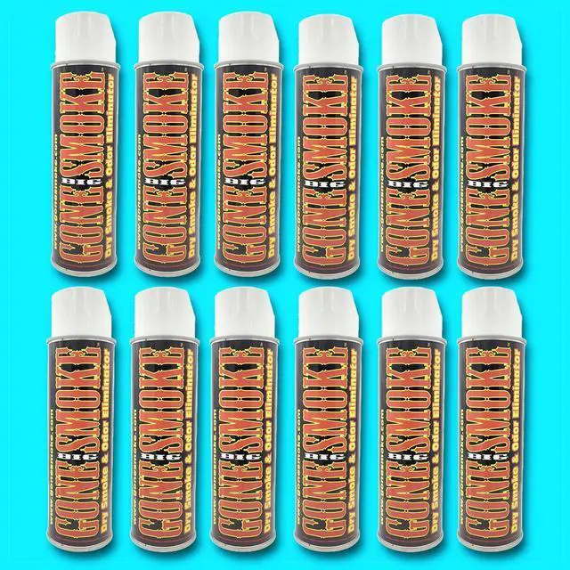 Alt view image 6 of 7 - Big Gone Smoke- Dry Smoke & Odor Eliminator, 16 oz.- 12 pack