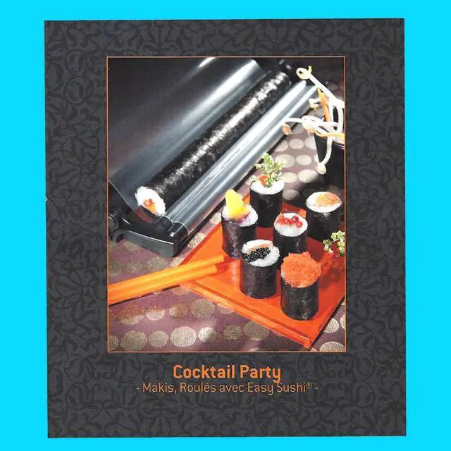 Alt view image 5 of 6 - Legnoart Spicy Easy Sushi Recipe Book Cocktail Party