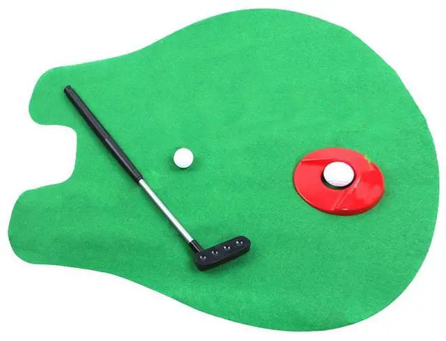 Alt view image 2 of 6 - Pookm Toilet Mini Golf Game
