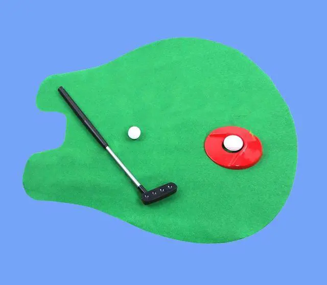 Alt view image 3 of 6 - Pookm Toilet Mini Golf Game