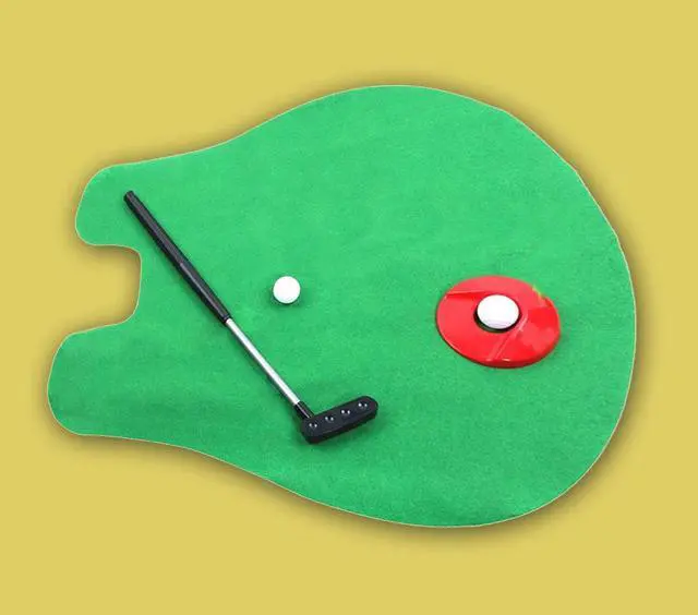 Alt view image 5 of 6 - Pookm Toilet Mini Golf Game