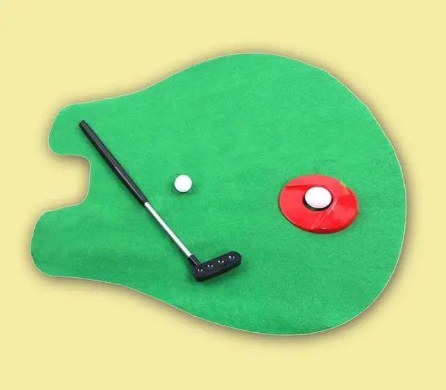 Alt view image 4 of 6 - Pookm Toilet Mini Golf Game