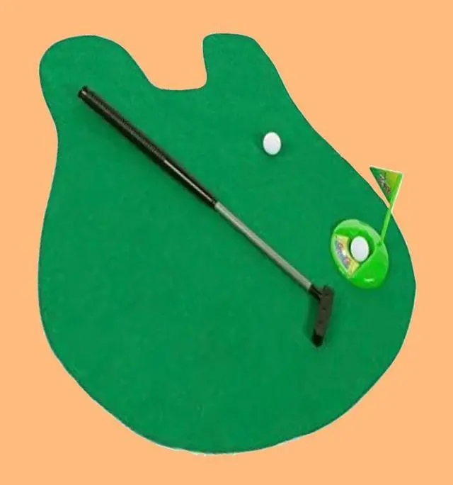 Alt view image 6 of 6 - Tee Time Potty Putter: Guaranteed Golfing Fun for the Bathroom