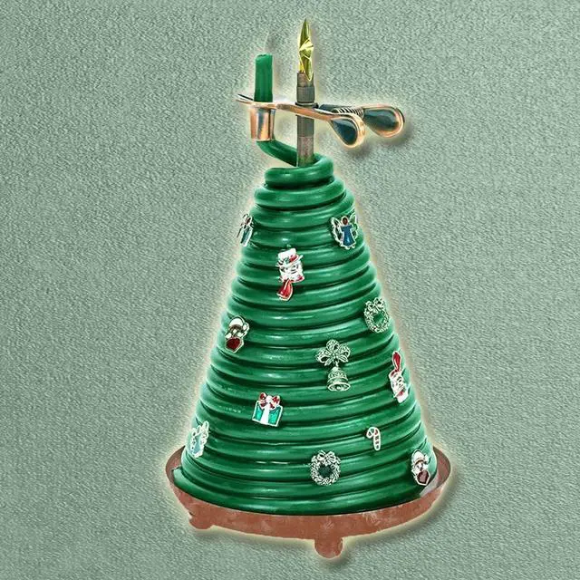 Alt view image 5 of 7 - Candle by the Hour - 80 Hour Christmas Tree  (20650B)