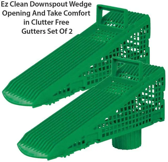 Alt view image 4 of 4 - EZ Clean Downspout Wedge - Set of 2