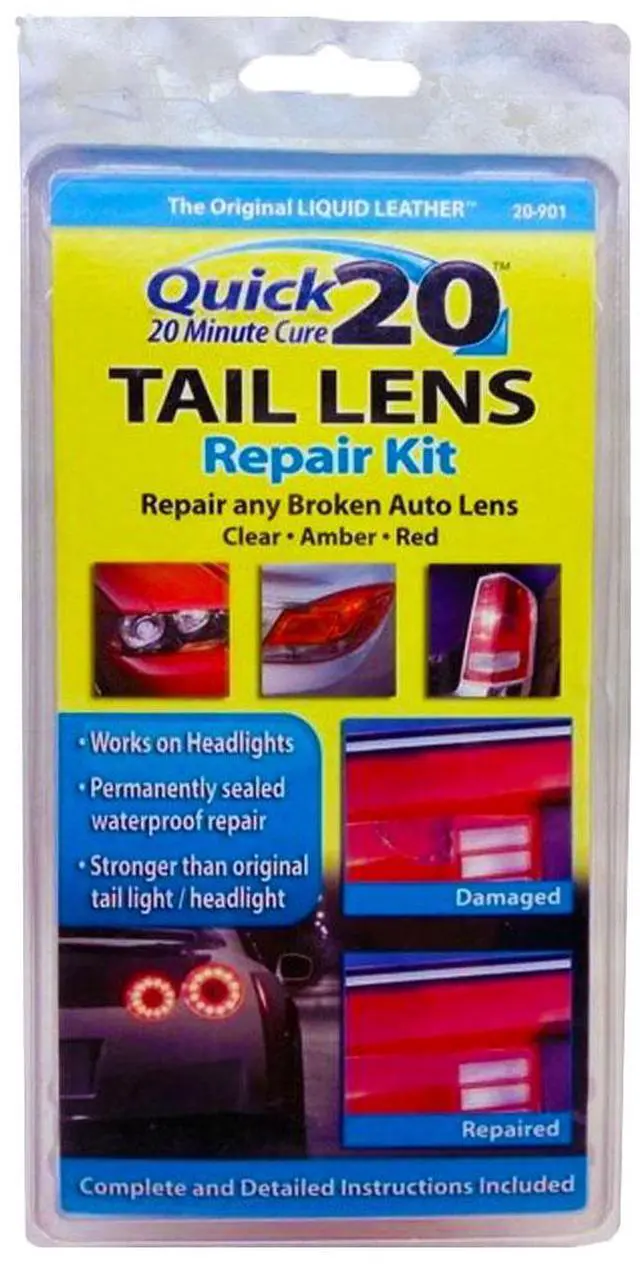 Alt view image 5 of 5 - Liquid Leather Headlight & Tail Light Lens Repair Kit (20-901)