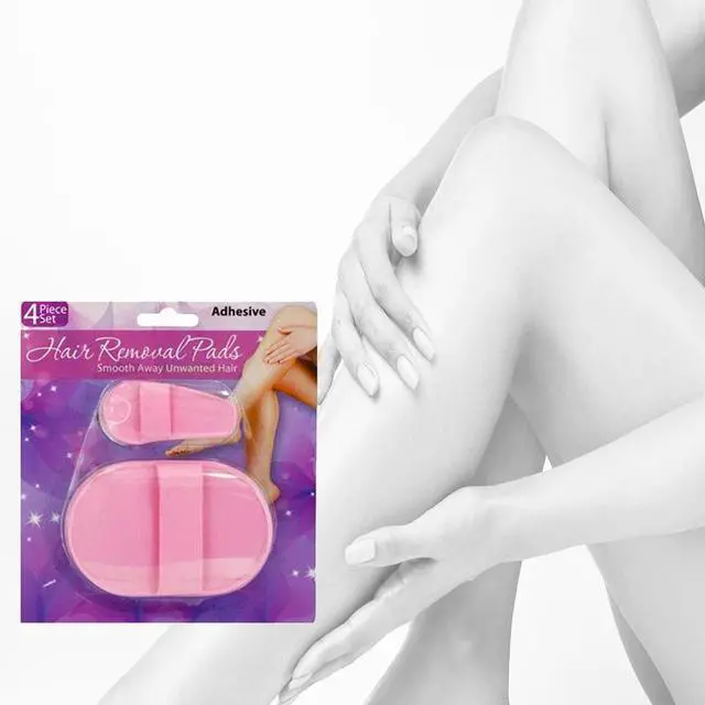 Alt view image 3 of 7 - Hair Removal Pads 4 Piece Set (2-Pack)