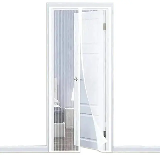 Alt view image 6 of 8 - Jobar JB4529 48 in. Sliding Door Screen, Black