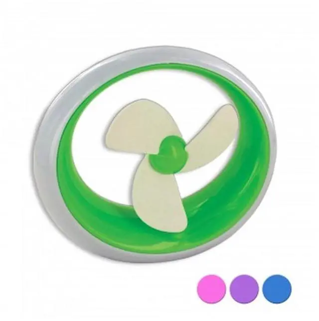 Alt view image 4 of 5 - USB Personal Desk Fan- A Perfect Desktop Companion- Green