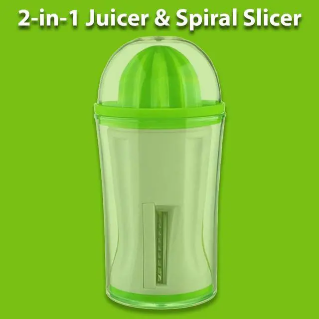 Alt view image 5 of 5 - 2-in-1 Juicer & Spiral Slicer