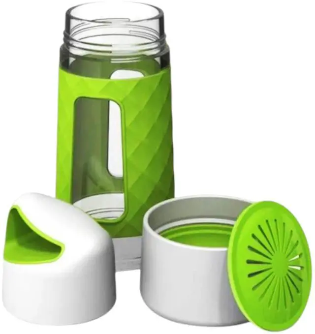 Alt view image 2 of 7 - Fruition 20oz Fruit and Tea Infuser Bottle (Pink)