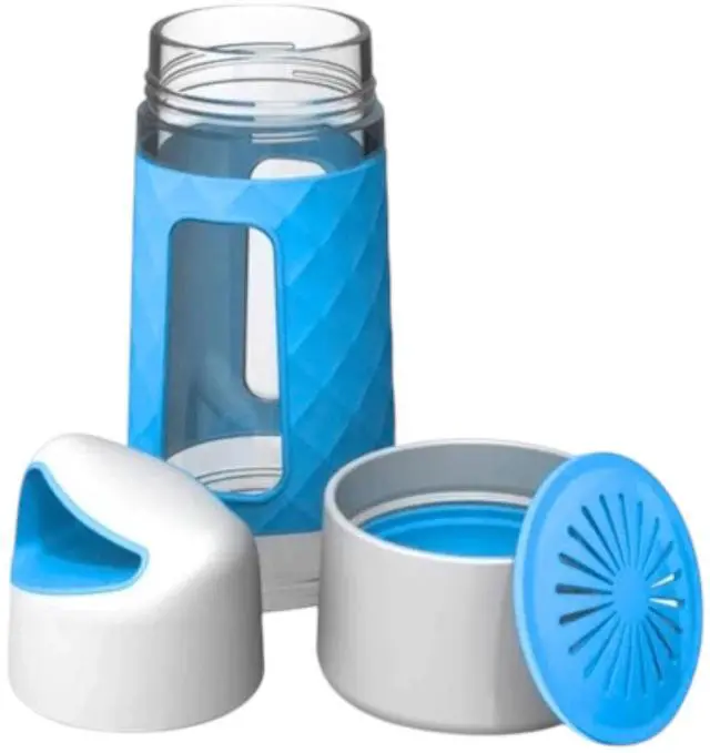 Alt view image 3 of 7 - Fruition 20oz Fruit and Tea Infuser Bottle (Pink)