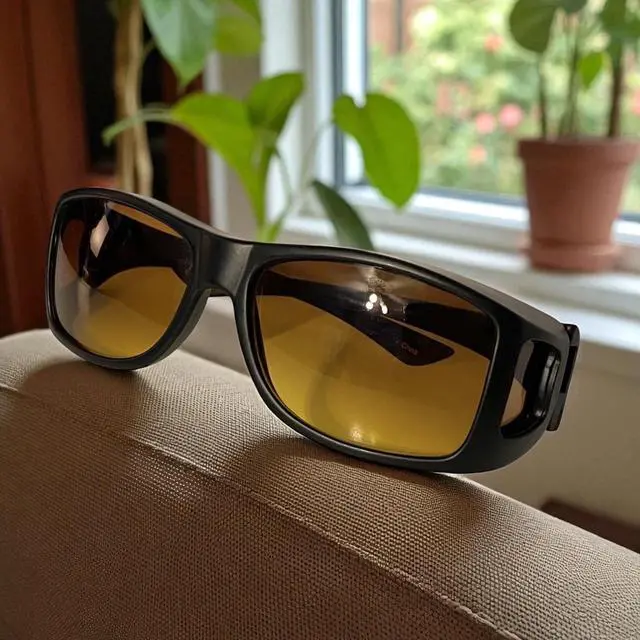 Alt view image 4 of 4 - HD Day Vision Wrap Around Sunglasses