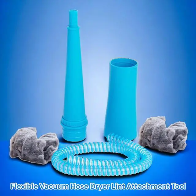 Alt view image 3 of 5 - Flexible Vacuum Hose Dryer Lint Attachment Tool