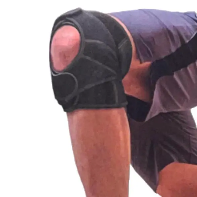 Alt view image 2 of 4 - Compression Open Patella Knee Support- Unisex- Small