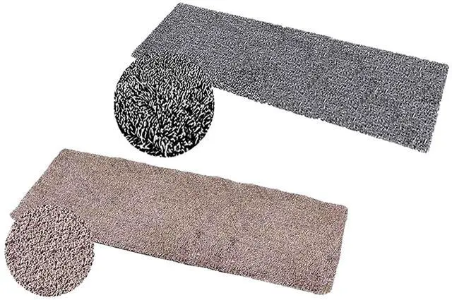 Alt view image 2 of 5 - Clean Stepping Mud & Dirt Trap Runner Gray 24x60 Inch