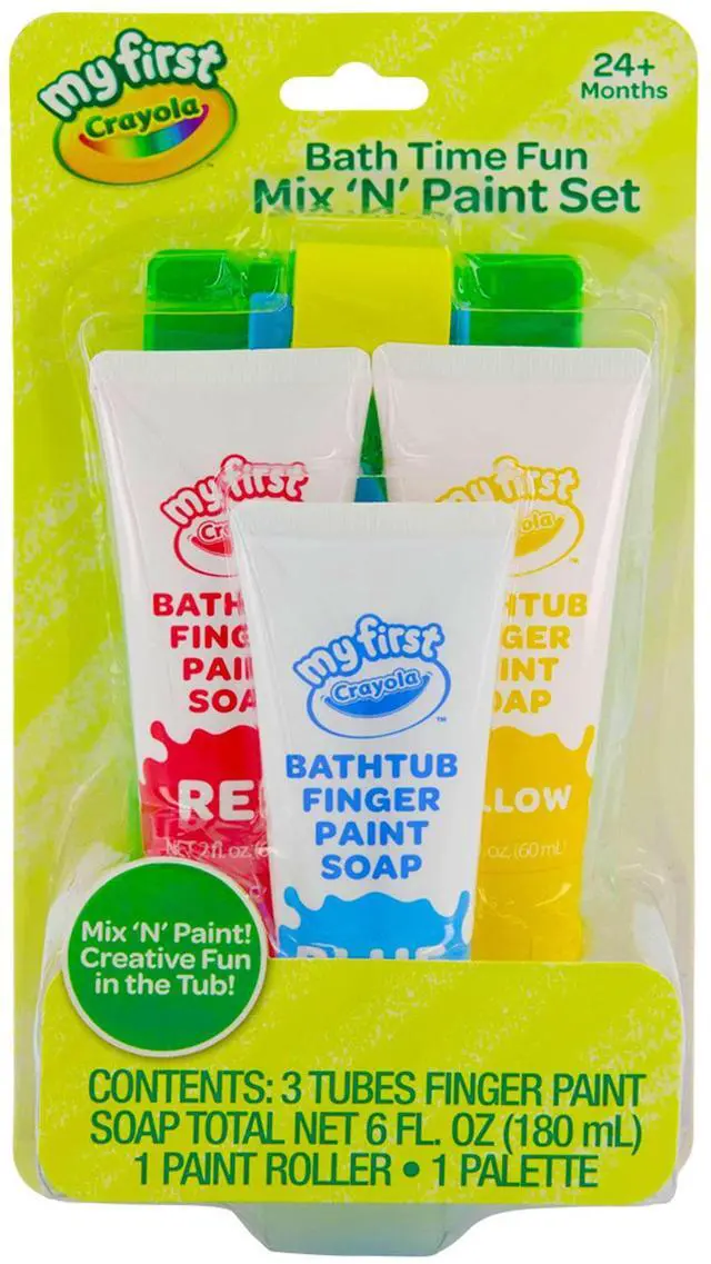 Alt view image 7 of 7 - Bath Time Fun Mix 'N Paint Set