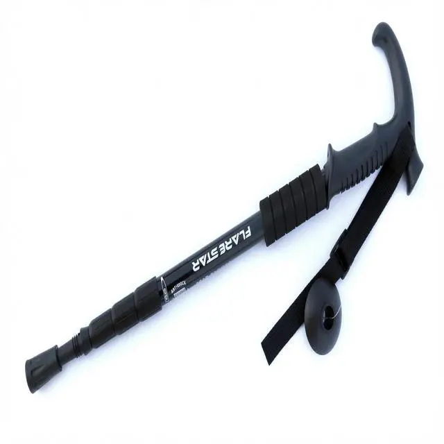 Alt view image 3 of 7 - Flare Star Adjustable Telescopic Trekking Poles - Collapsible Hiking Walking Sticks (Assorted)