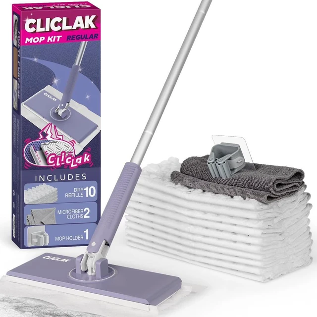 Main image of ClicLak Mop Kit -Disposable Sweeper Dust Mop