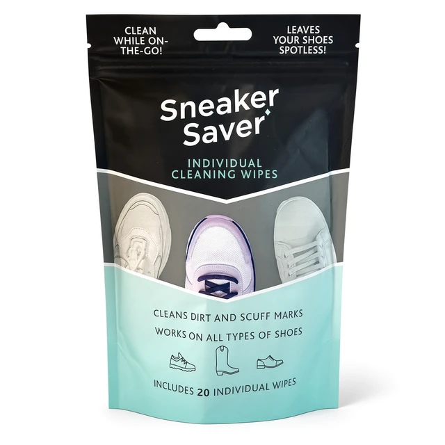 Alt view image 3 of 4 - Sneaker Saver Shoe Dual Sided Cleaning Wipes - 20 Count
