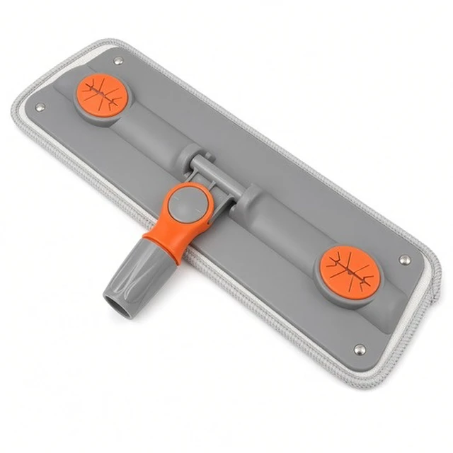 Alt view image 3 of 5 - 53" Telescopic Floor Mop with Reuseable Mop Pad