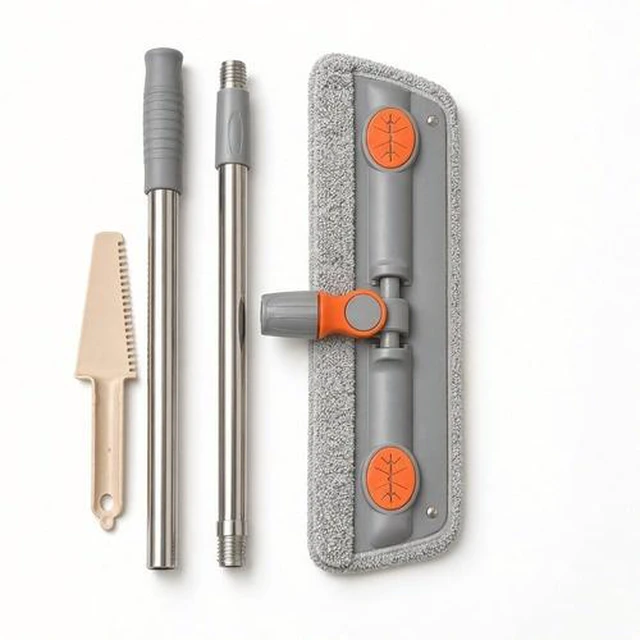 Main image of 53" Telescopic Floor Mop with Reuseable Mop Pad