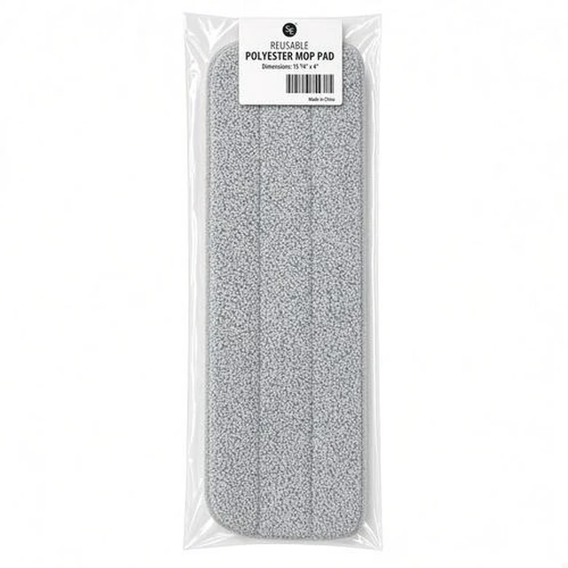 Main image of SE Reusable Polyester Mop Pad 15-3/4 x 4 in