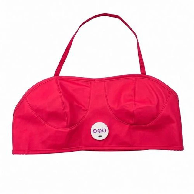 Alt view image 2 of 5 - Purify Electric Vibrating Massage Bra (Pink, One Size Fits All)