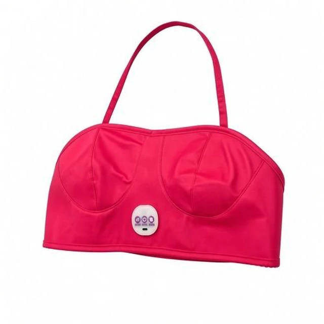 Alt view image 3 of 5 - Purify Electric Vibrating Massage Bra (Pink, One Size Fits All)