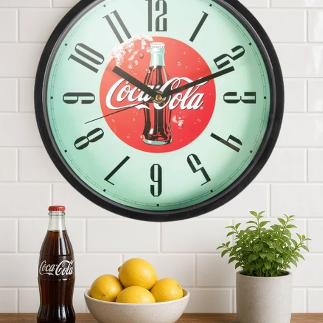 Alt view image 2 of 4 - Coca Cola 10" Analog Wall Clock