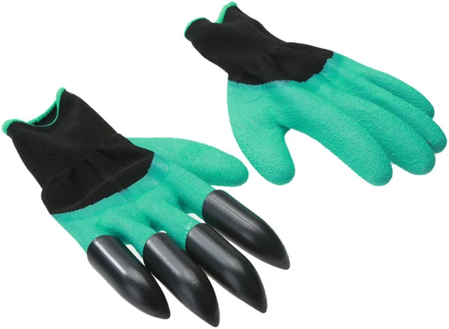 Main image of Garden Gloves - Built in 4 Claws for Easy Gardening
