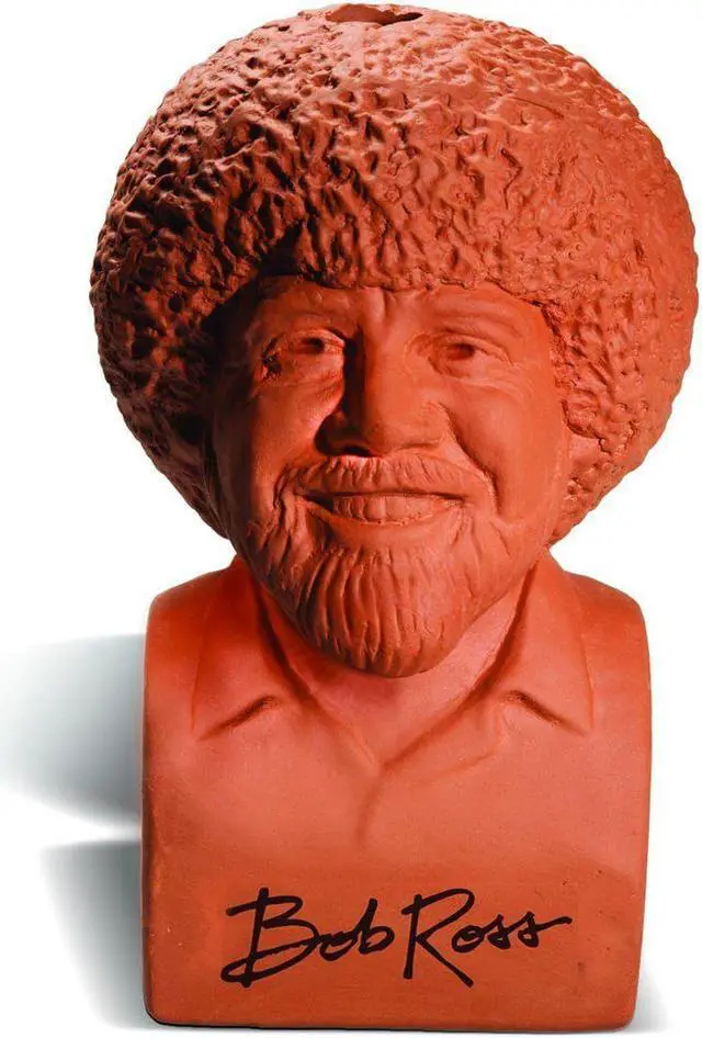 Alt view image 9 of 11 - Chia Pet Planter - Bob Ross