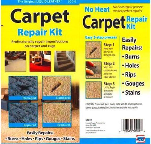 Carpet Repair Kit. Repair Burns and Other Damage on Your Auto, Home, Office Carp