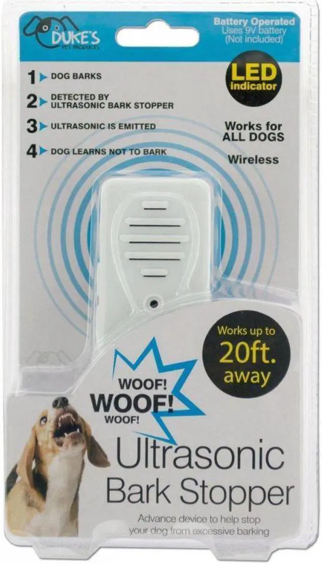 Alt view image 2 of 6 - Wireless Ultrasonic Bark Stopper