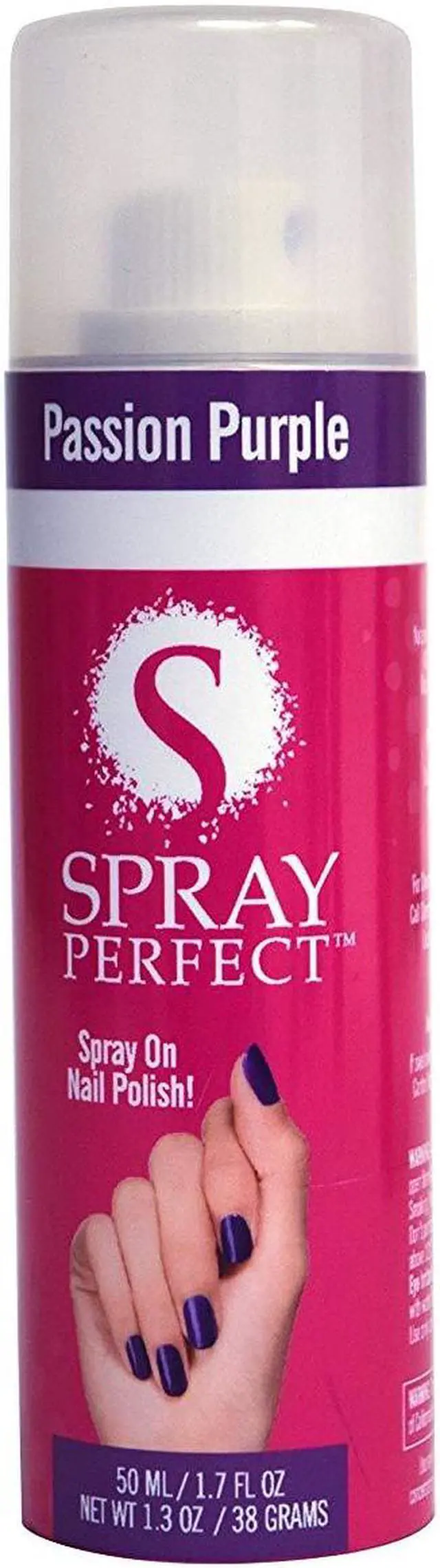 Alt view image 4 of 7 - Spray Perfect Passion Purple Spray-on Nail Polish