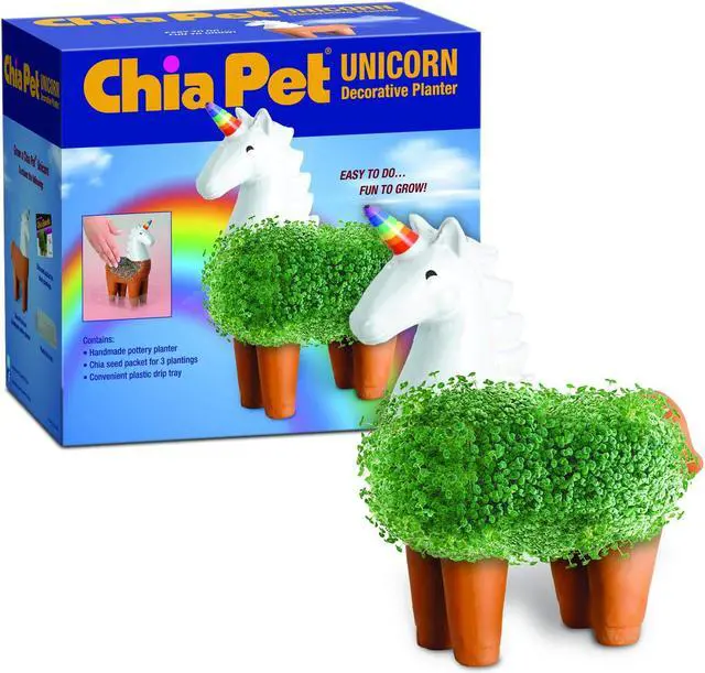 Main image of Chia Pet Planter - Unicorn