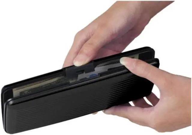 Main image of BIG Card Guard Wallet - Ultimate Protection for Your Cards (Black)