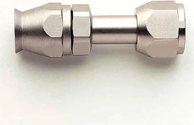 Alt view image 2 of 5 - Aeroquip FCE1712 06AN A/C Straight Female O-Ring Pilot, Nickel Plated Steel