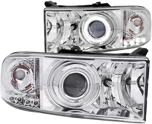 Alt view image 10 of 12 - Anzo USA Headlight Assembly Projector w/Halo