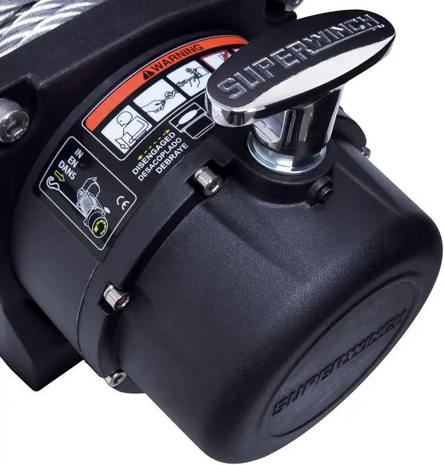 Alt view image 7 of 11 - superwinch 1511200 tiger shark 11.5, 12 vdc winch, 11,500 lb/5,216 kg capacity with roller fairlead