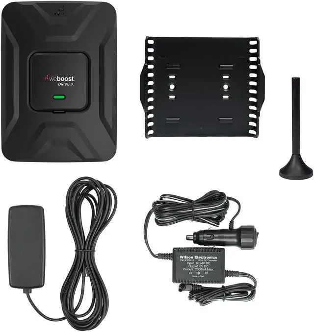 Alt view image 13 of 17 - weBoost Drive-X [Multi User] In-Vehicle Cell Phone Signal Booster Kit for Car, Truck SUV, All Carriers 3G/4G LTE